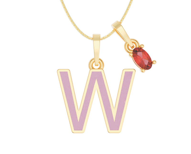 Inicial Esmaltada con Zirconia Roja