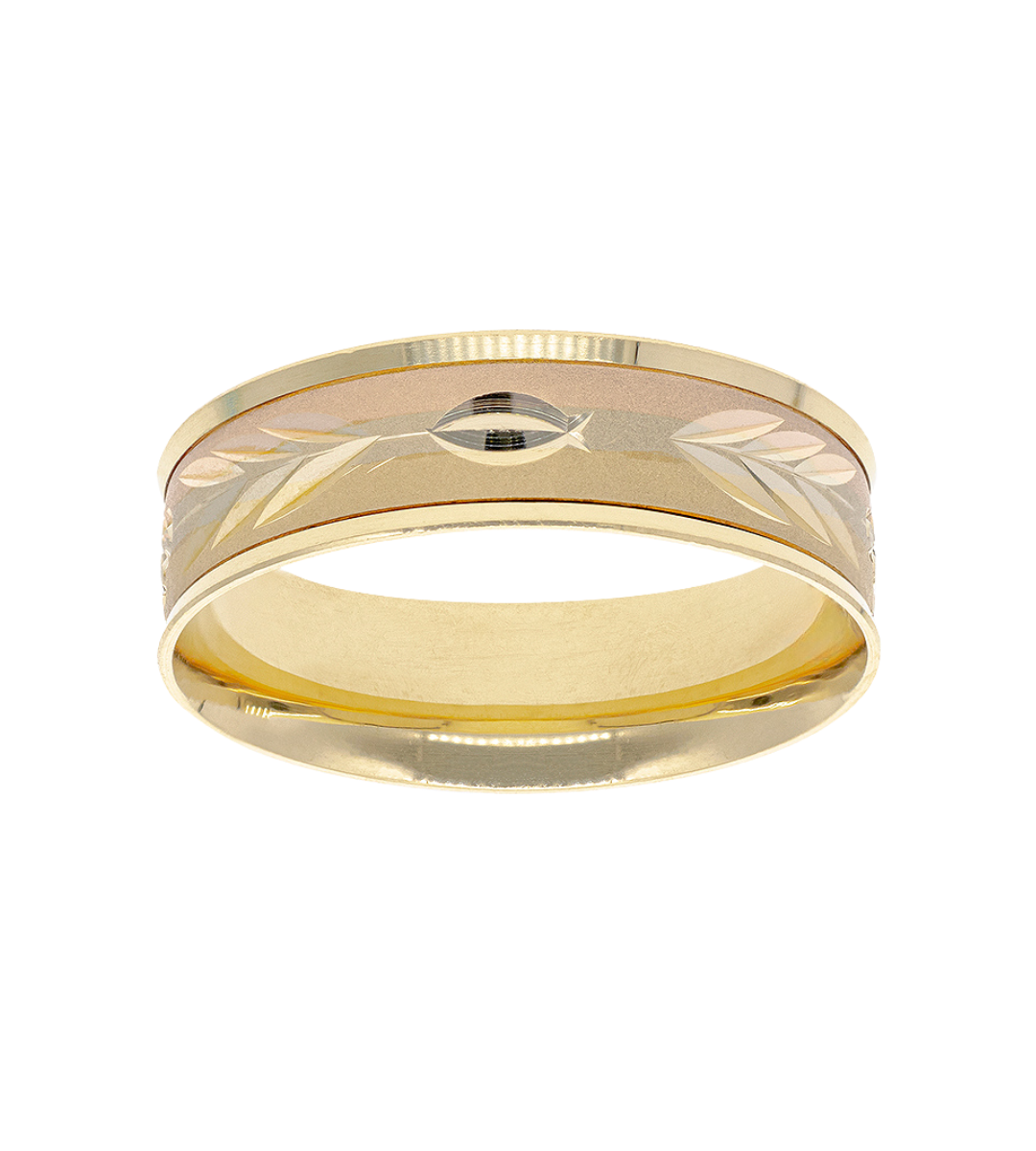 Argolla Tres Oros Abundancia