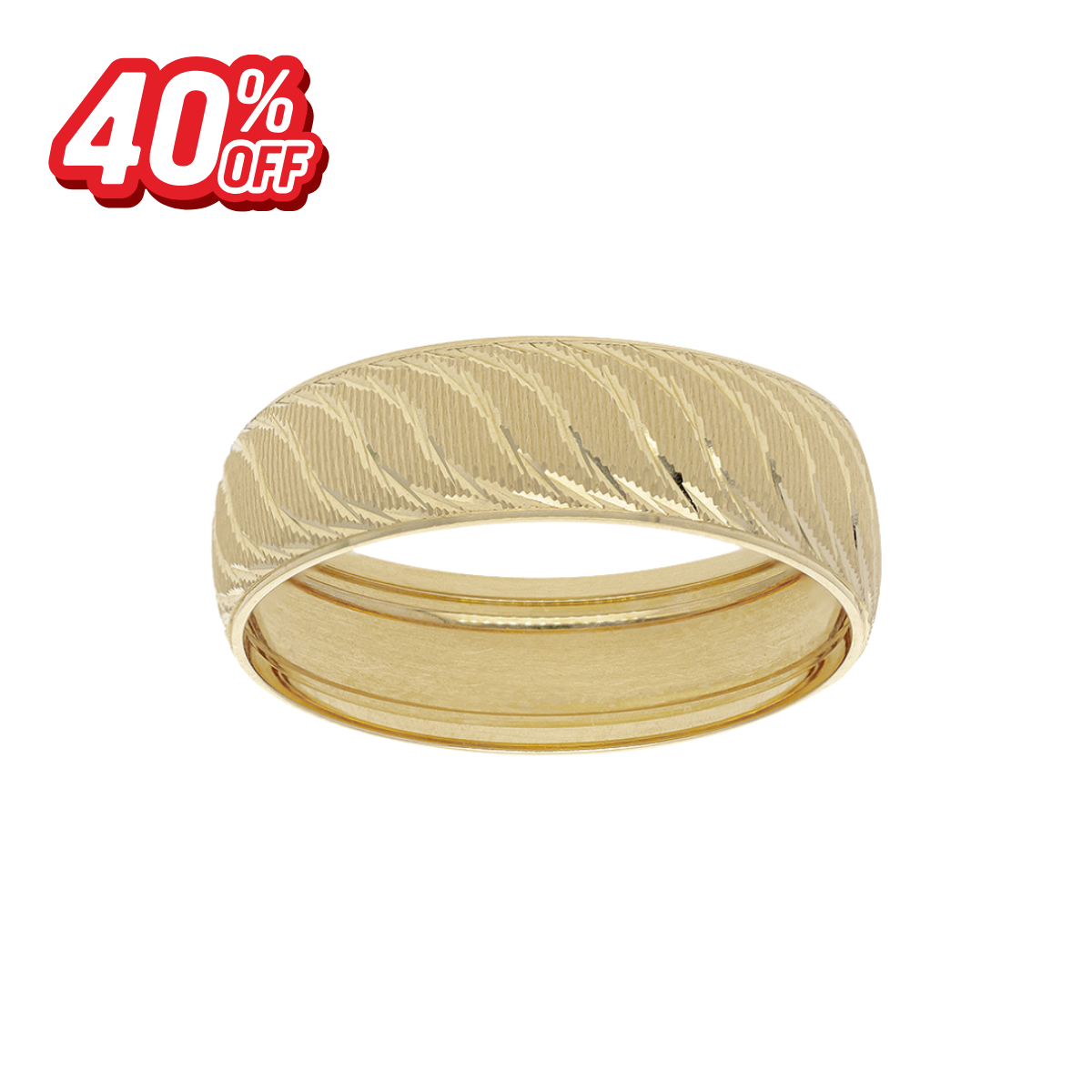 Argolla Olas Oro Amarillo 14K