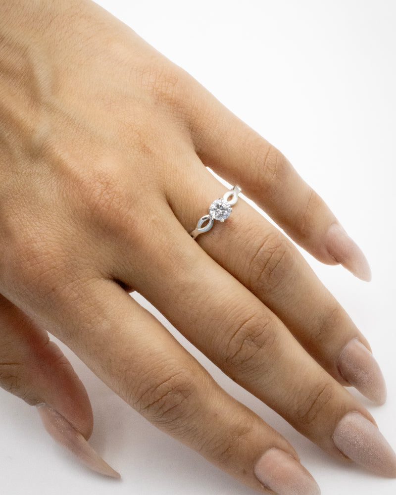 Anillo Infinito de Plata