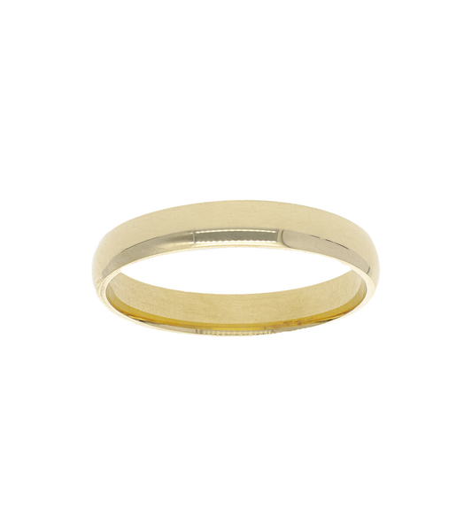 Argolla Lisa 3mm Oro 14K