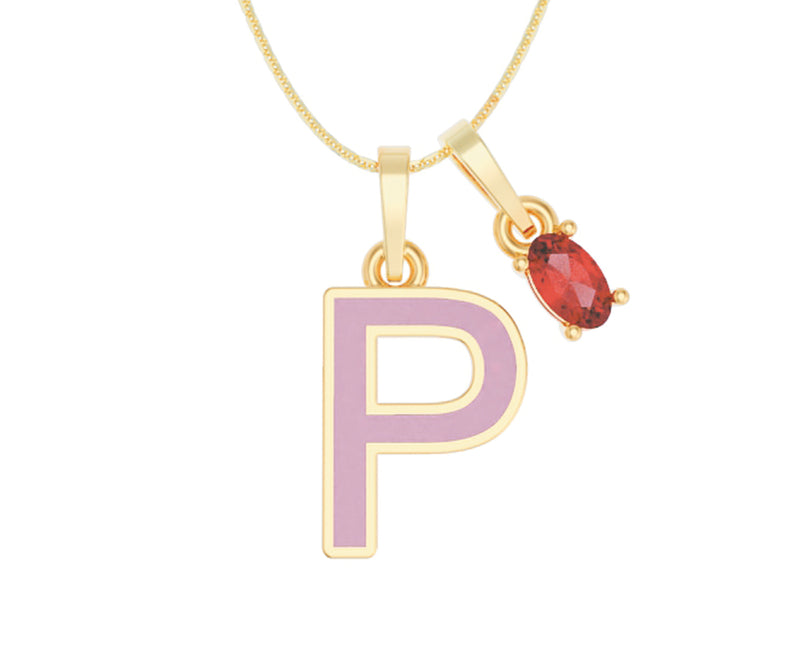 Inicial Esmaltada con Zirconia Roja