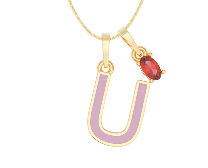 Inicial Esmaltada con Zirconia Roja