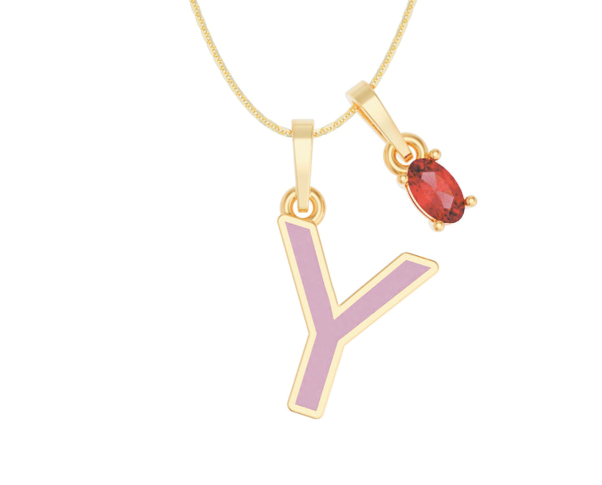 Inicial Esmaltada con Zirconia Roja