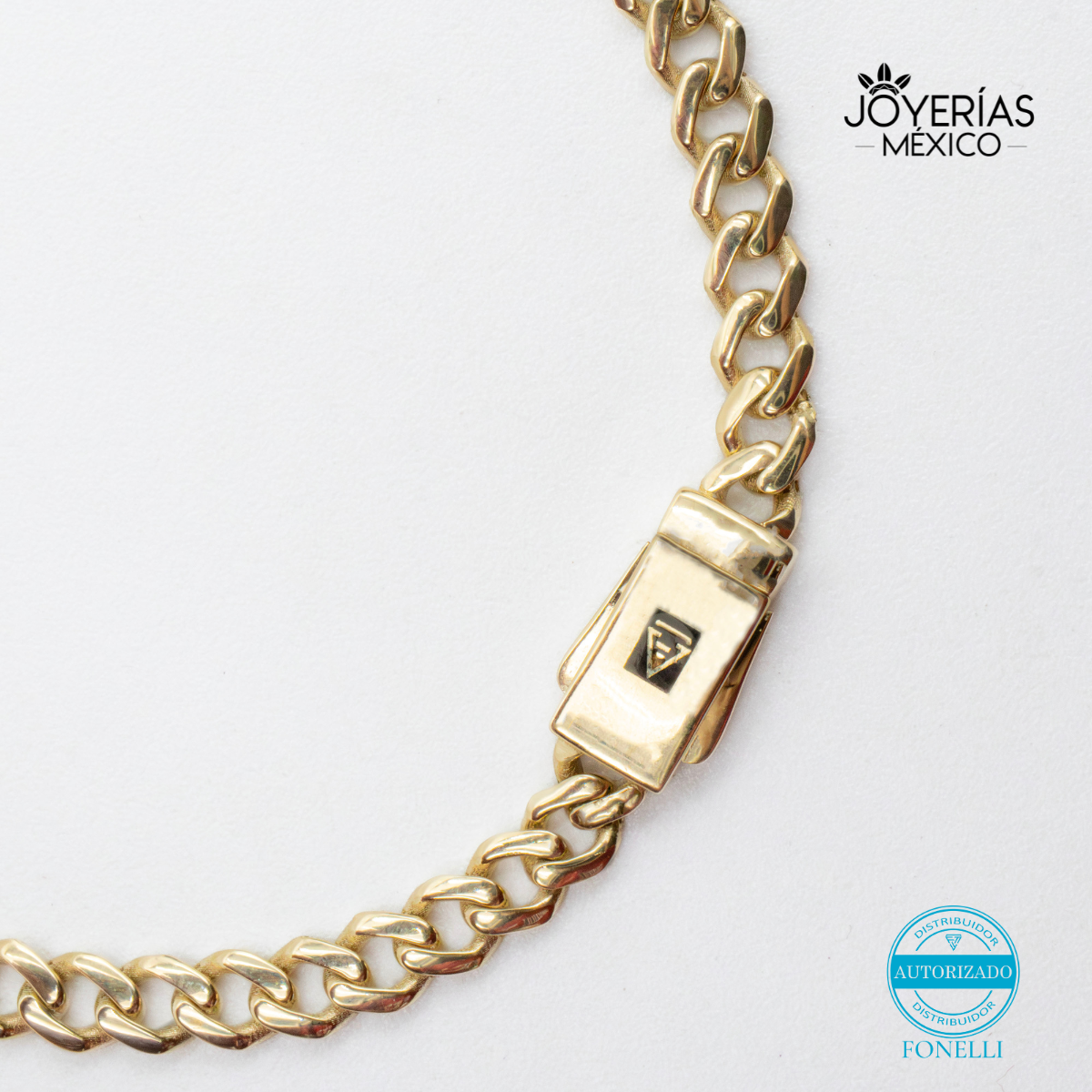 Pulsera Barbada 4.5mm de Oro 10k
