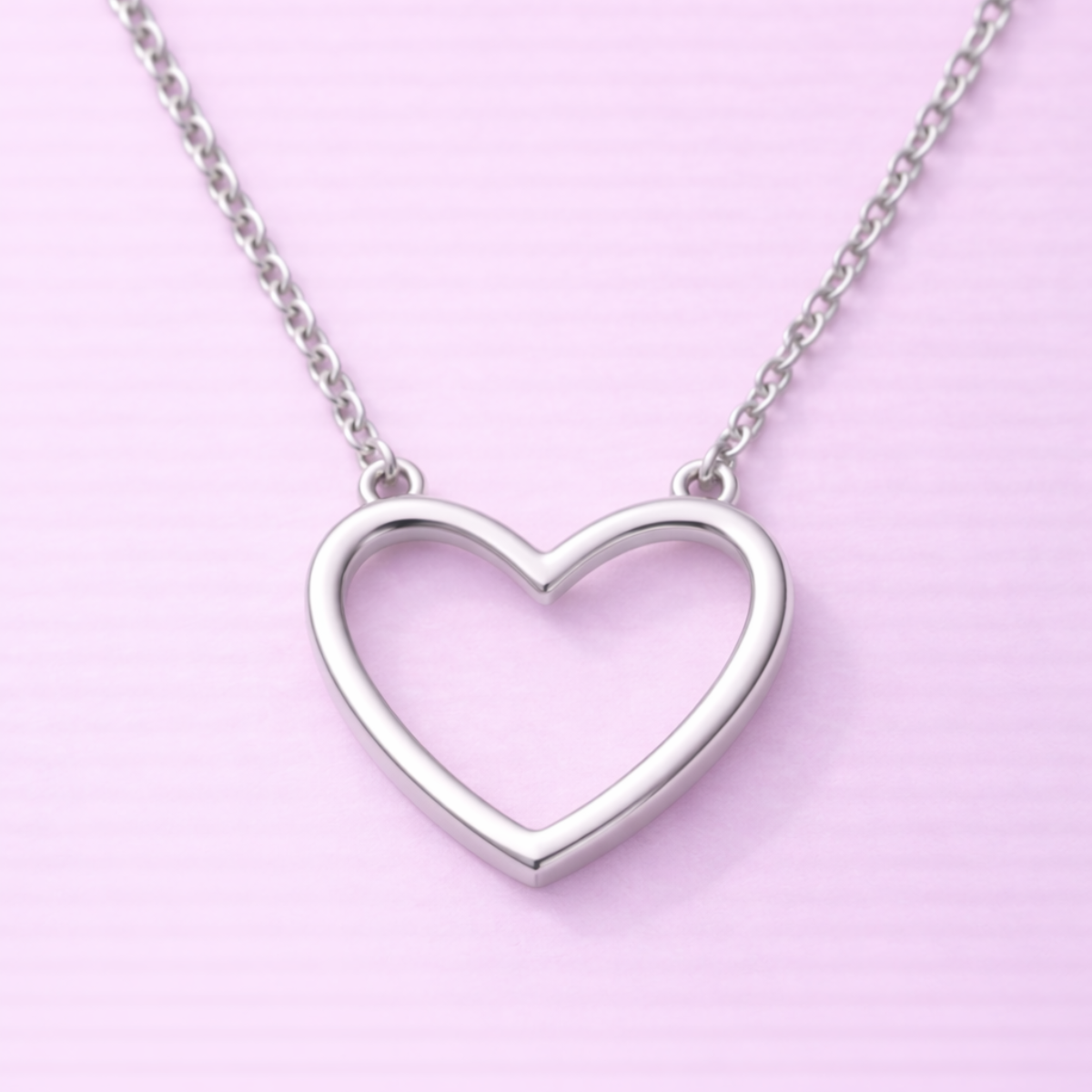 Gargantilla Corazón Plata Ley .950