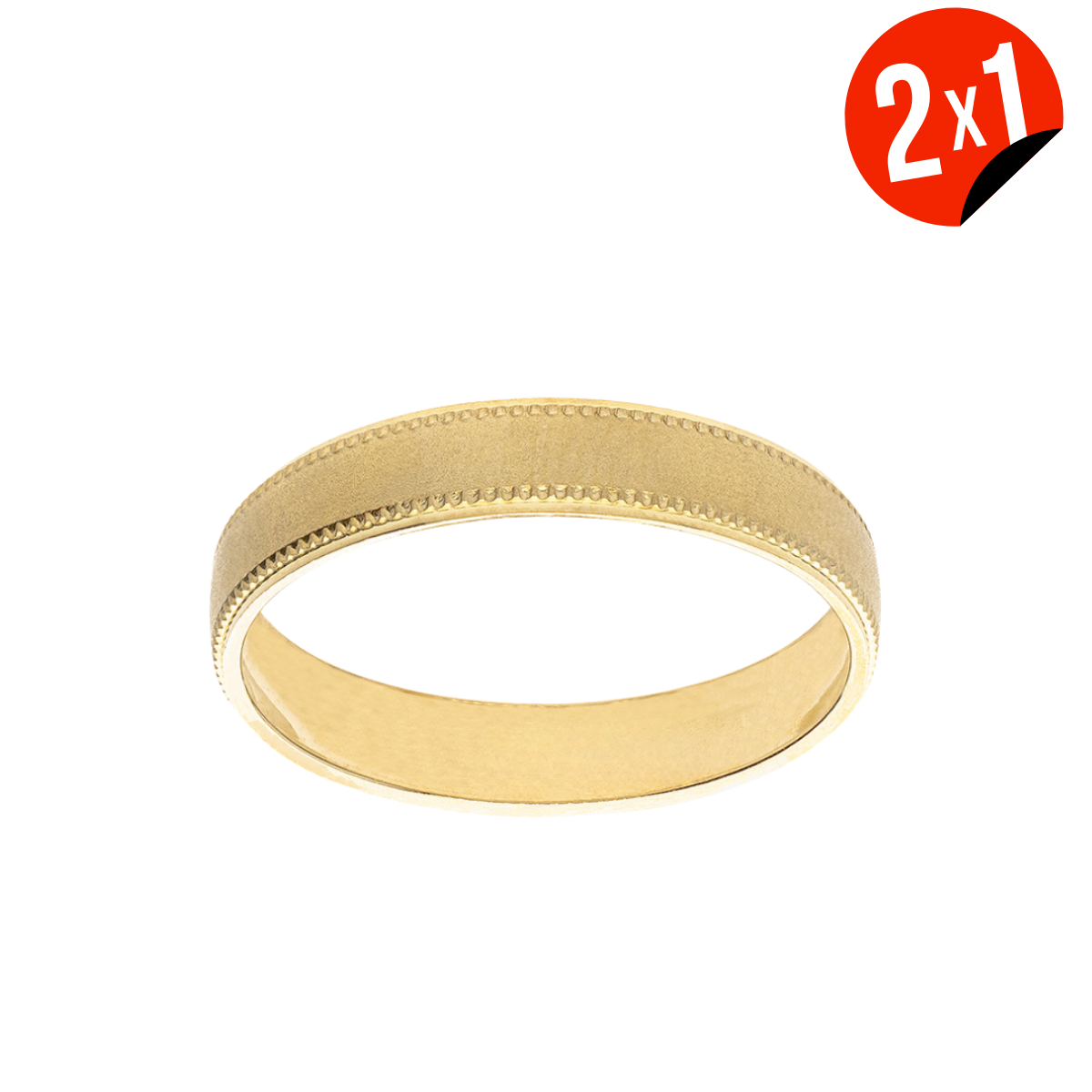 Argolla Amarillo Oro 10k