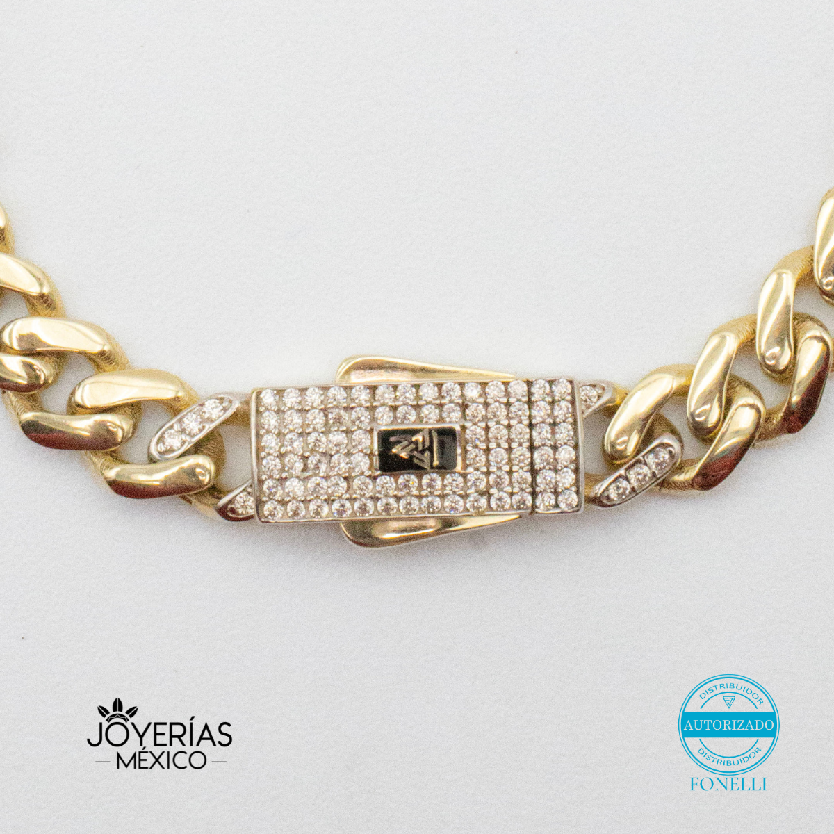 Pulsera 5X1 6mm de Oro 10k