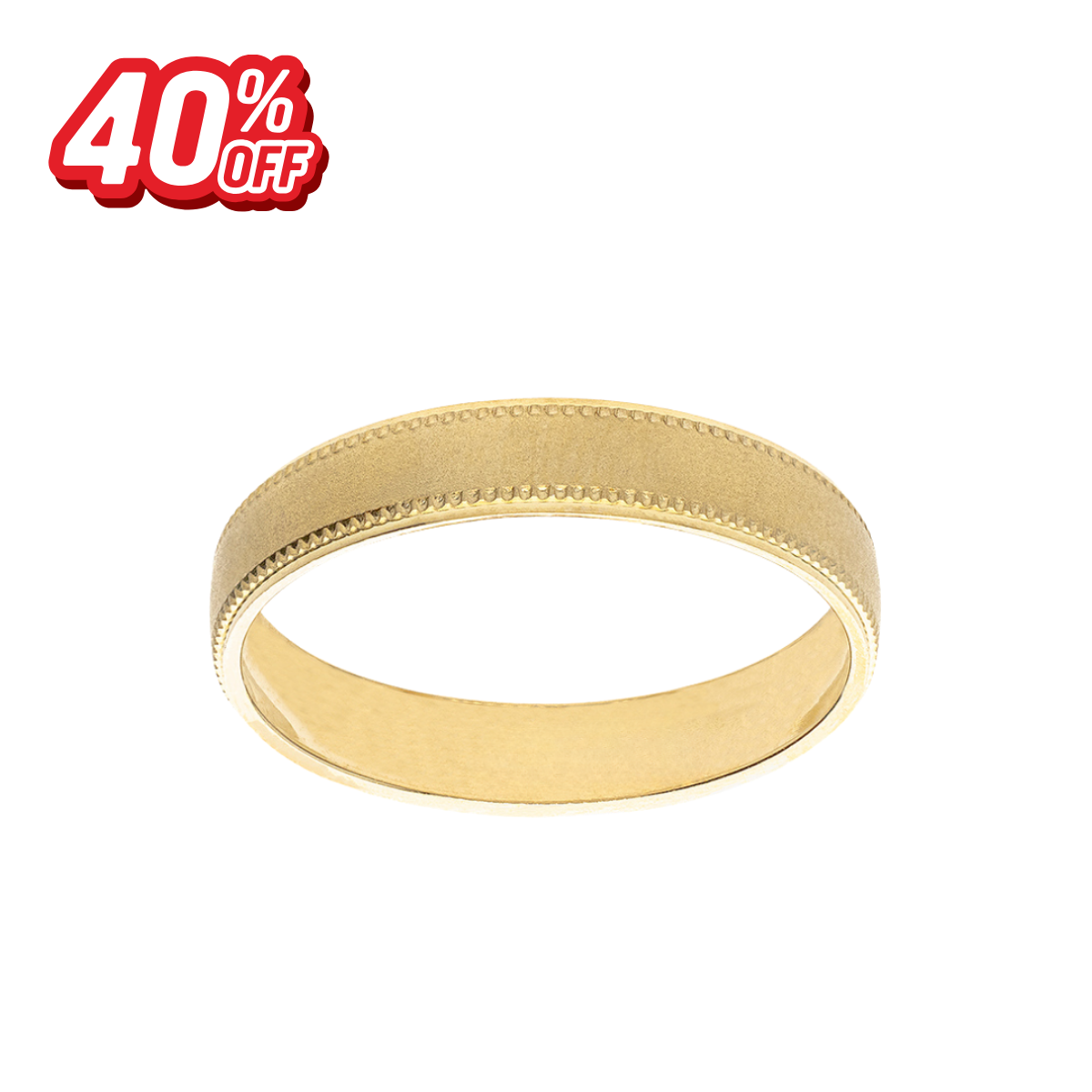 Argolla Amarillo Oro 10k