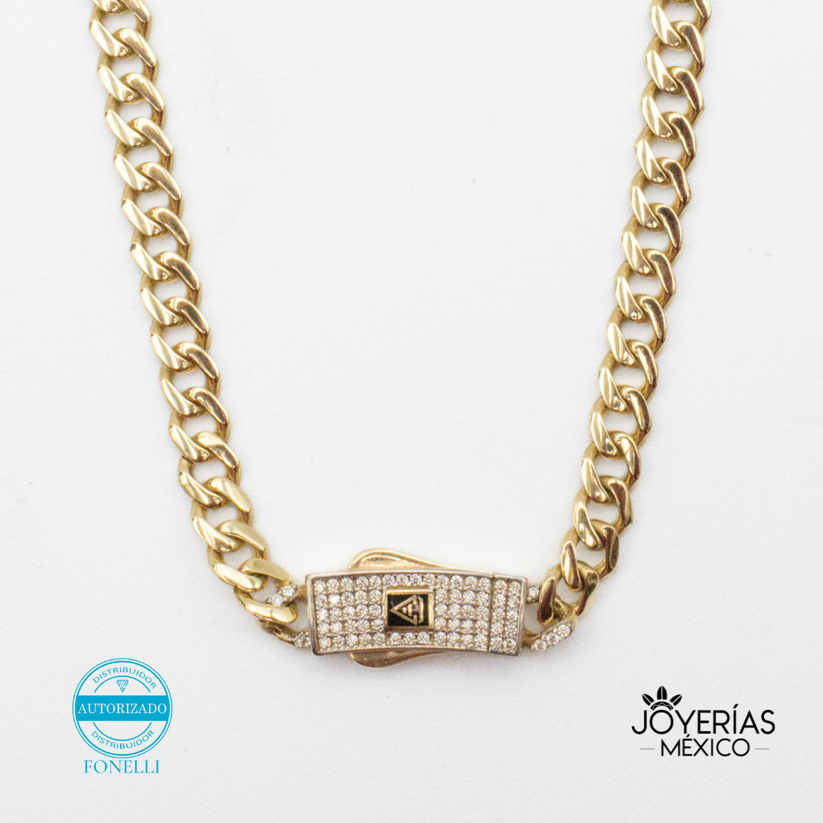 Cadena Barbada 5mm de Oro 10k