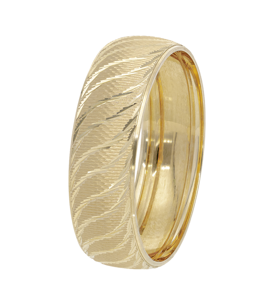 Argolla Olas Oro Amarillo 14K