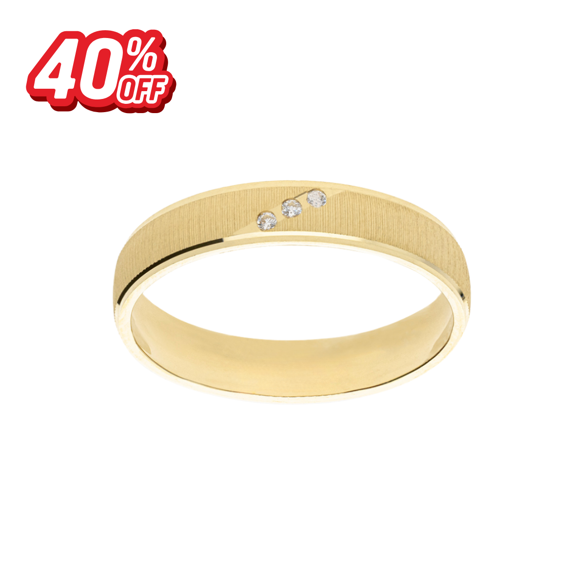 Argolla Linea Oro 14K