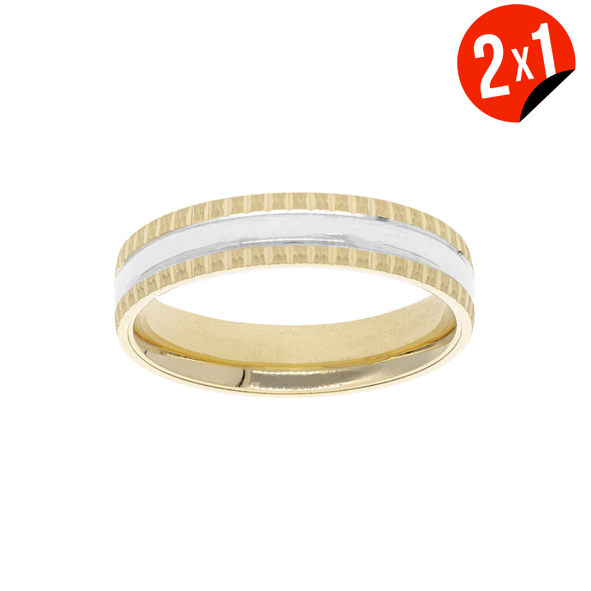 Argolla Linea Oro 14K