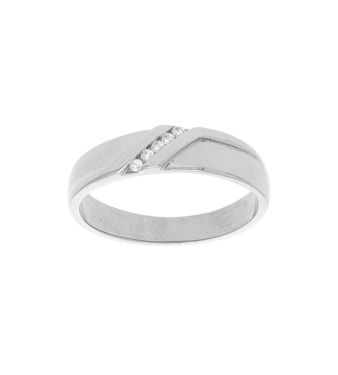 Argolla Oro Zirconia