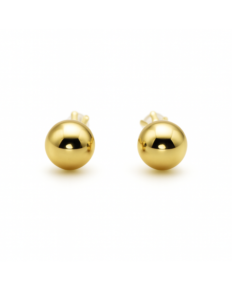 Broqueles Dobles con Zirconias