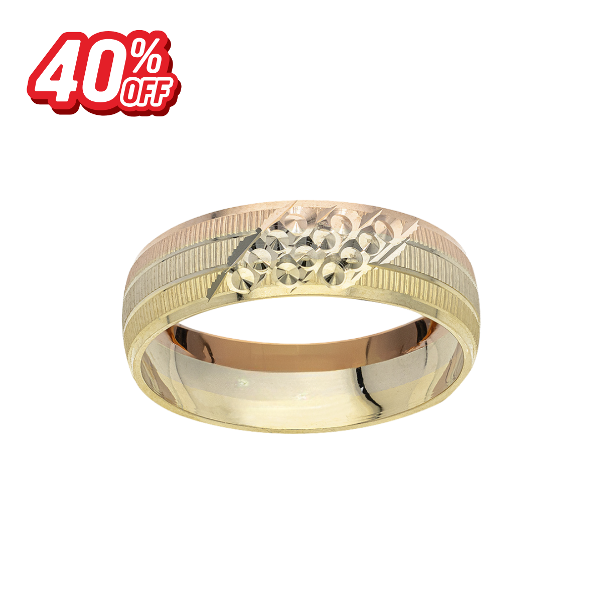 Argolla Tres Oros 10K