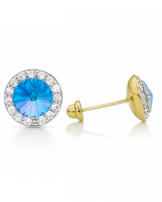 Broqueles con Zirconia