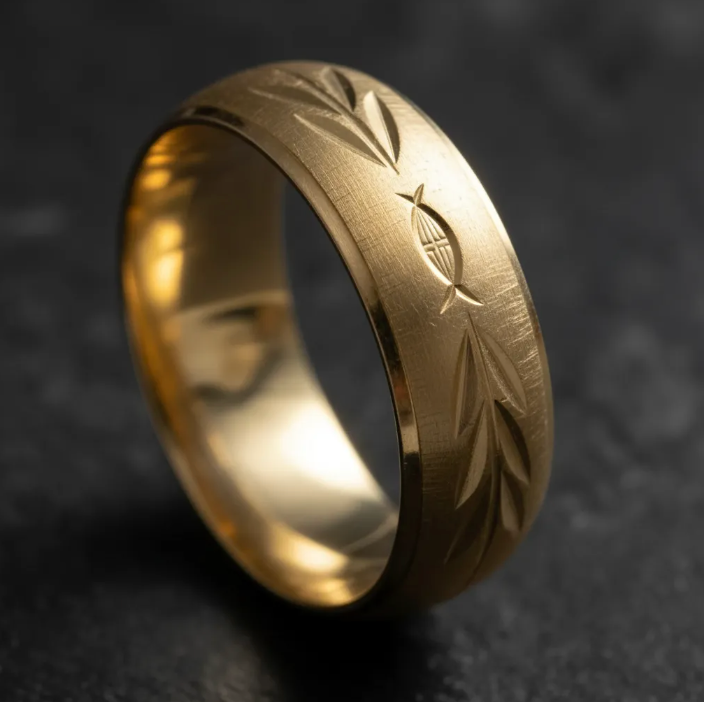 Argolla De Matrimonio Oro Amarillo 10k 6mm Abundancia