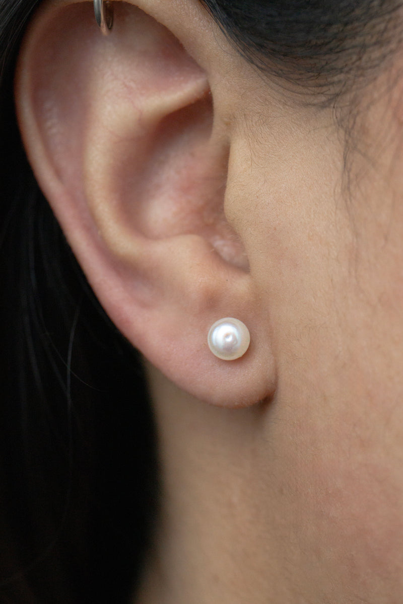 Broqueles con Perlas