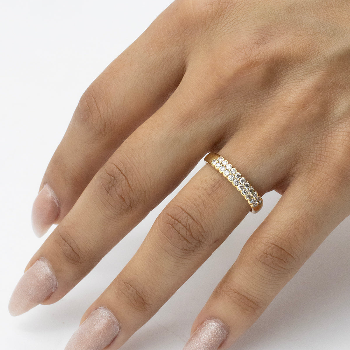 Churumbela Doble con Diamantes