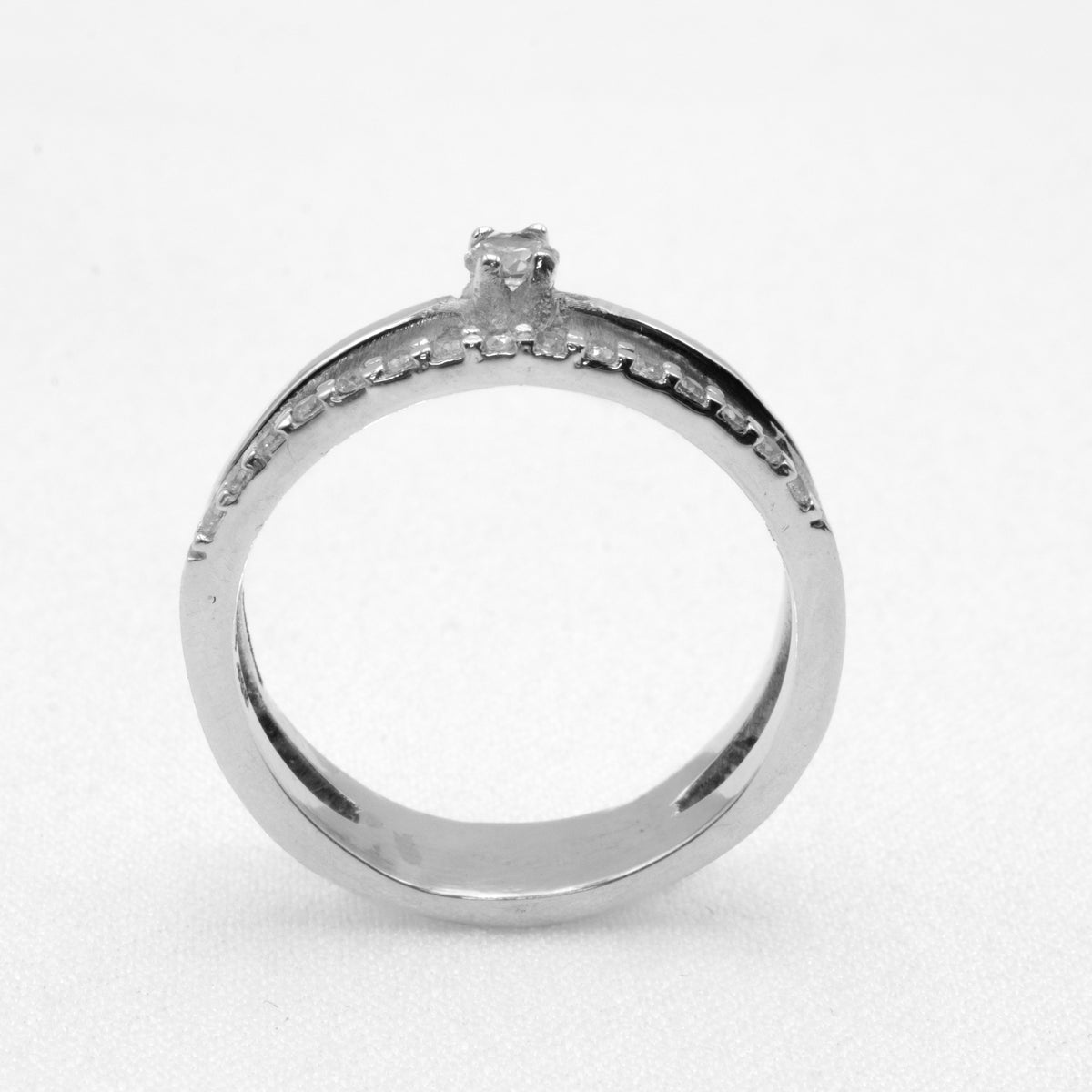 Anillo Doble de Plata