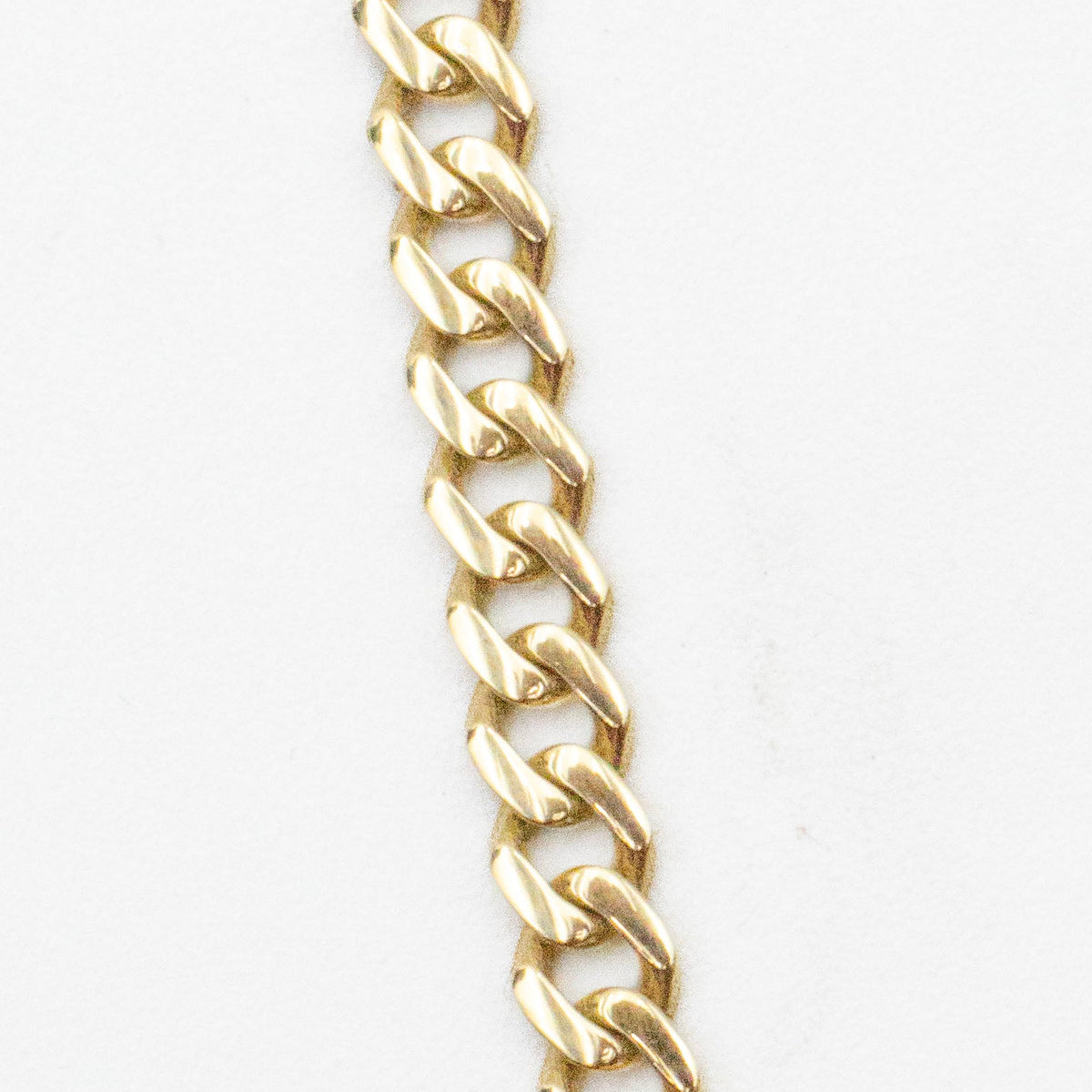 Cadena Barbada 5mm de Oro 10k