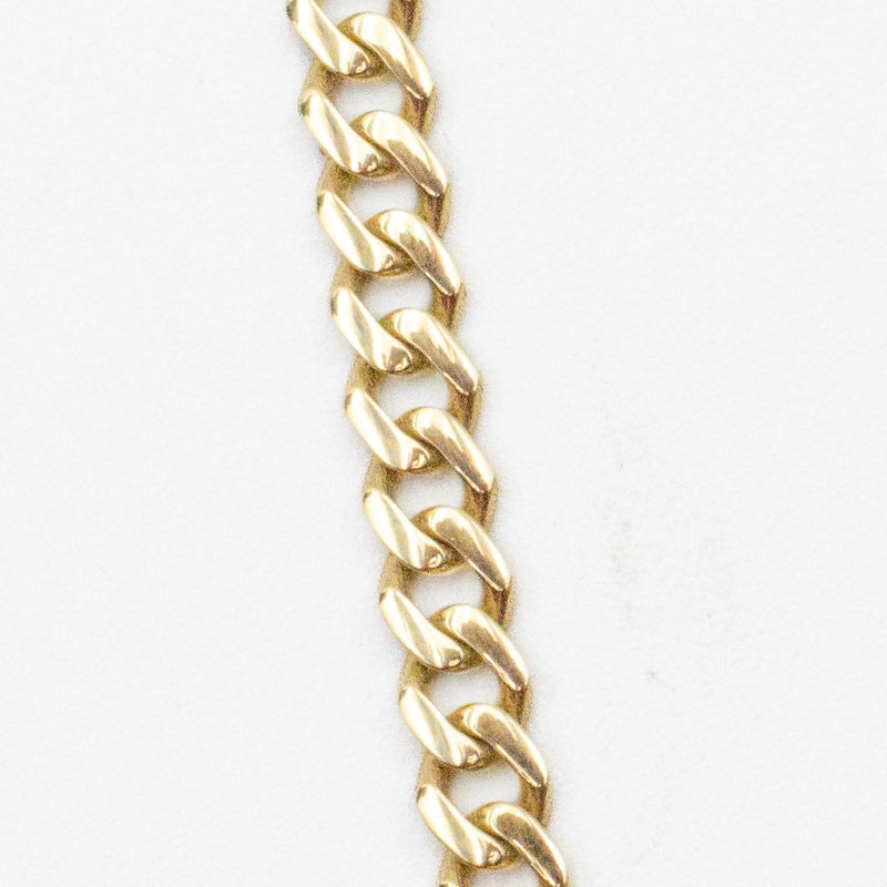 Cadena Barbada 5mm de Oro 10k