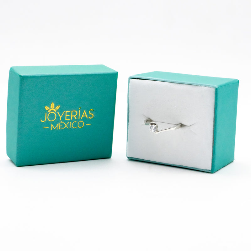 Anillo Cruzado de Plata