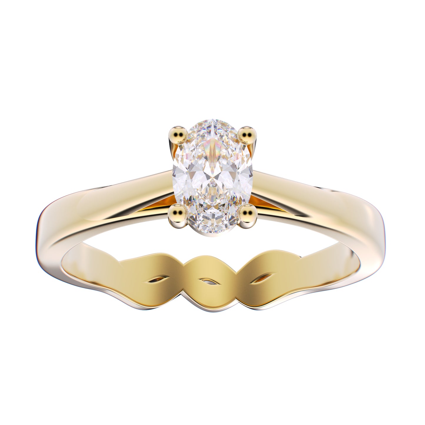 Anillo Infinito Oro 14k