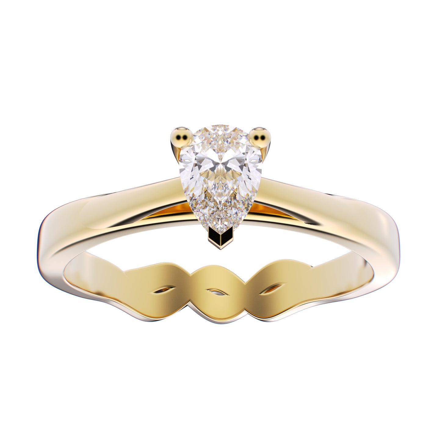 Anillo Infinito Oro 14k