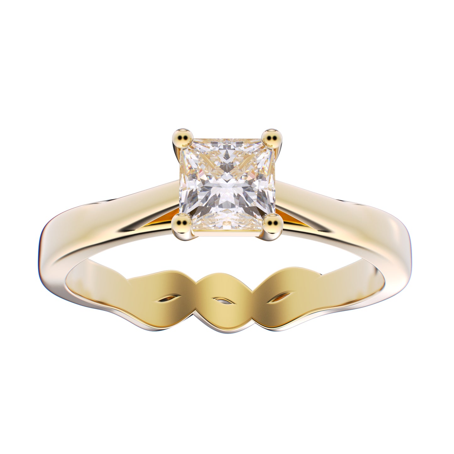 Anillo Infinito Oro 14k