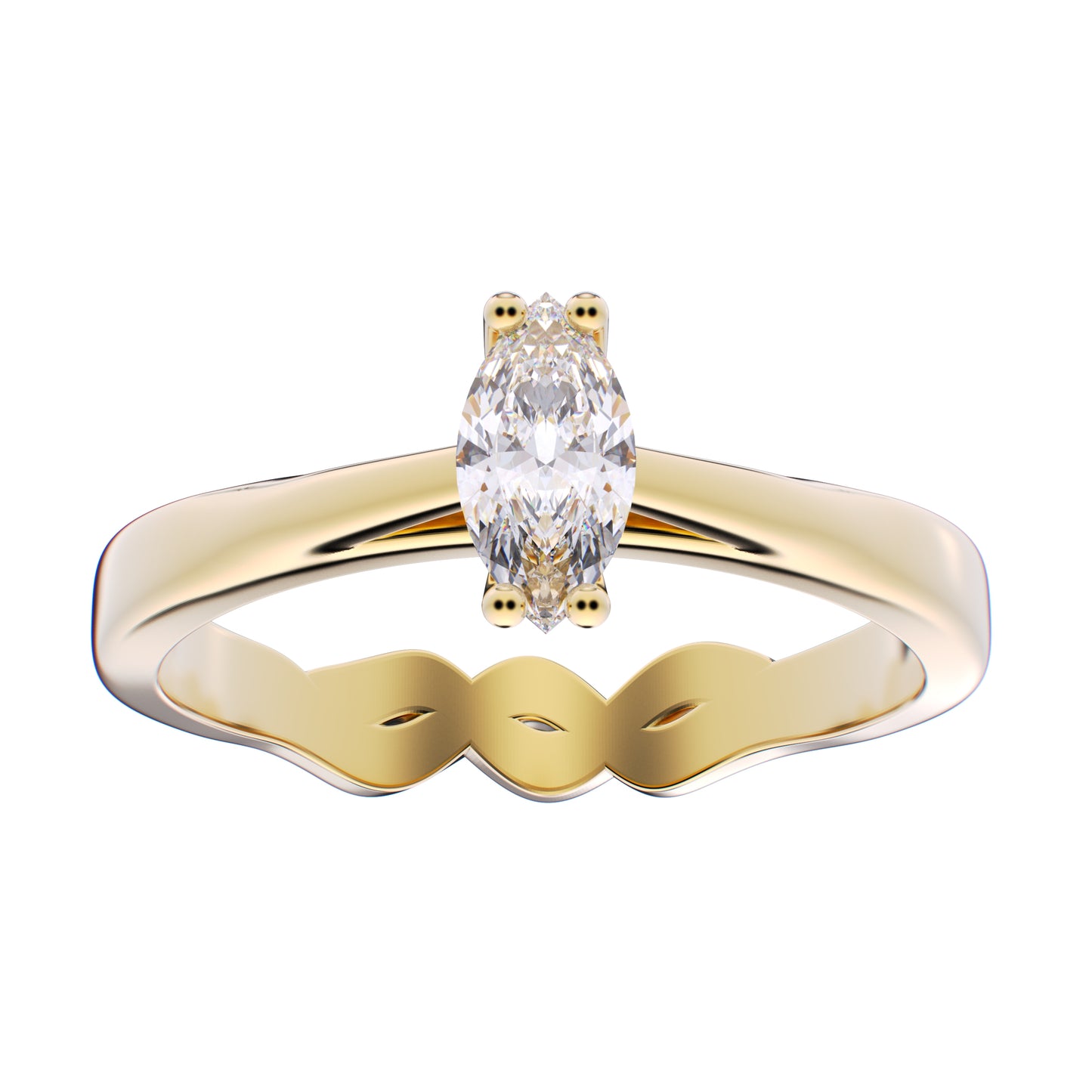 Anillo Infinito Oro 14k