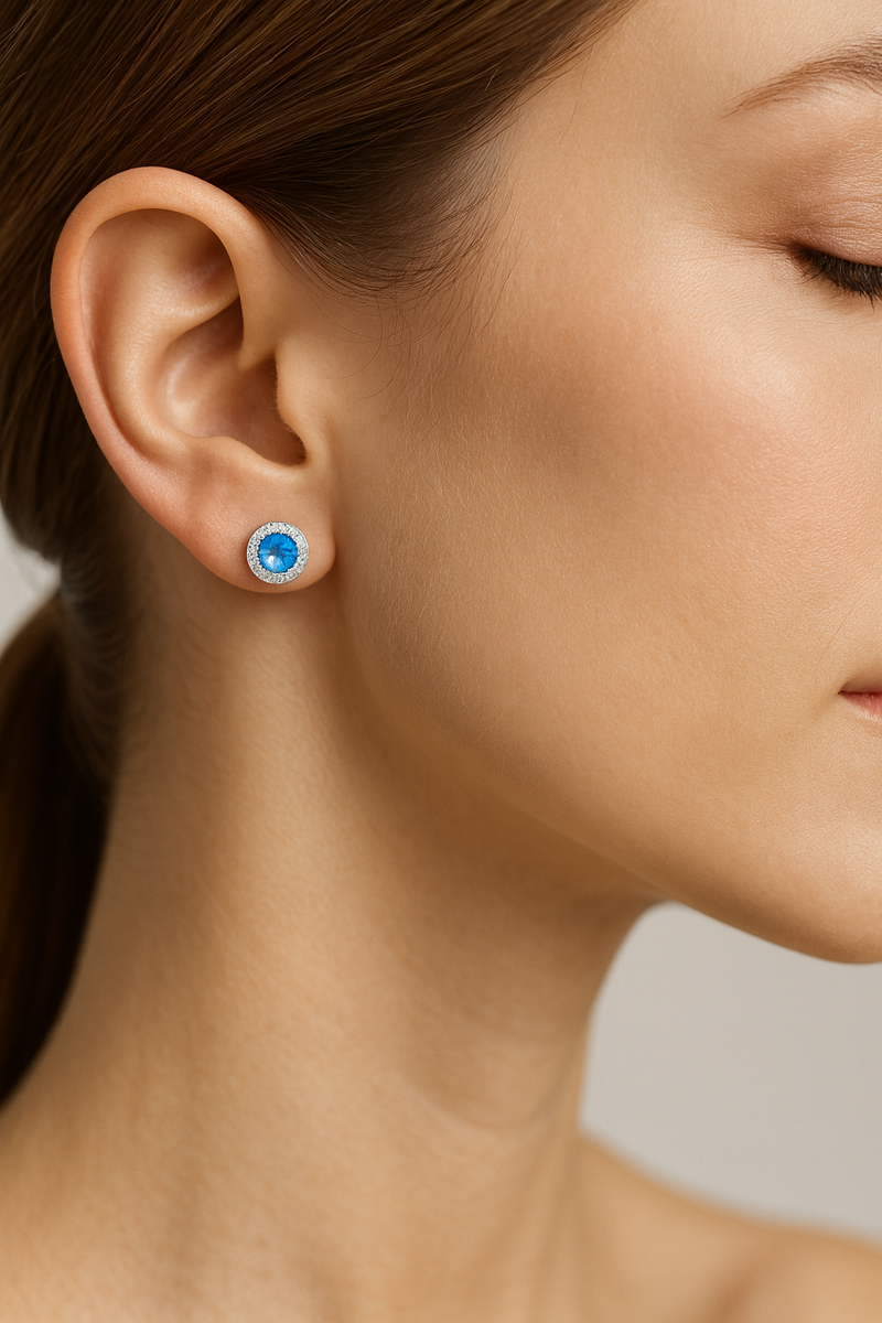 Broqueles con Zirconia