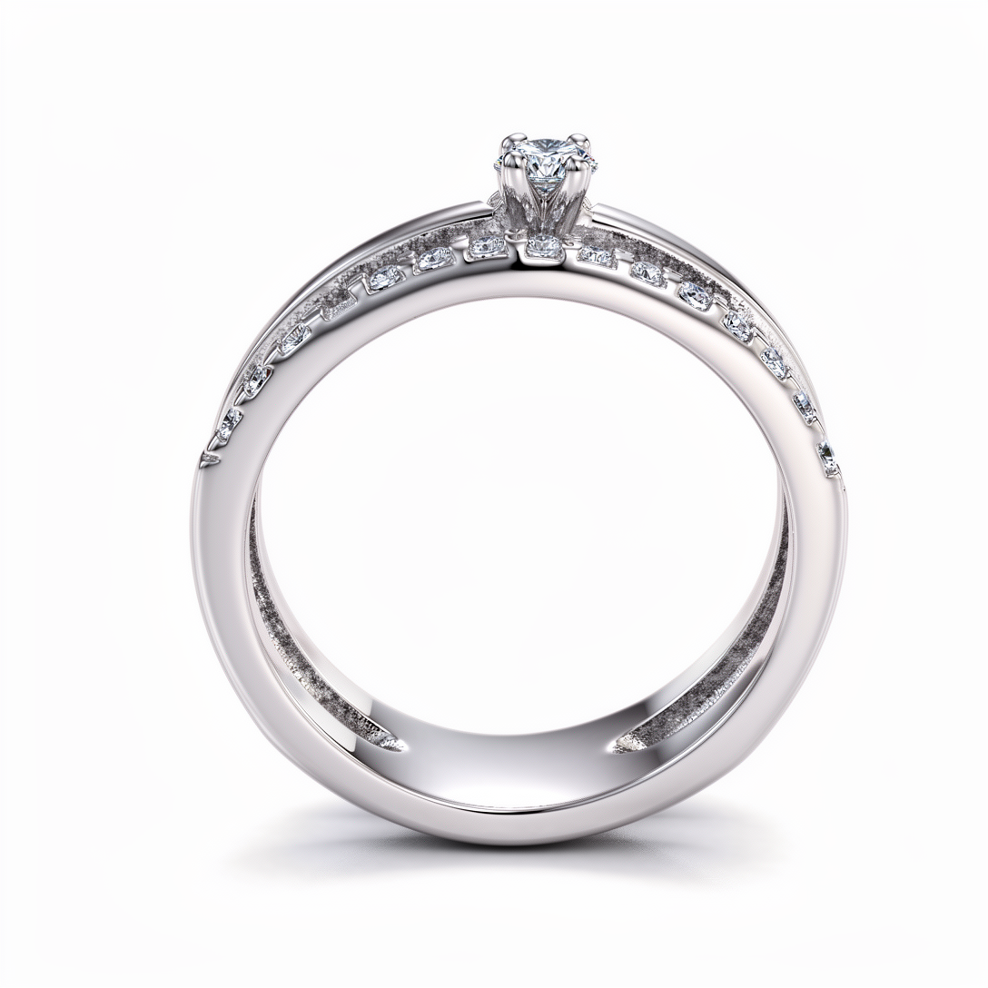 Anillo Doble de Plata