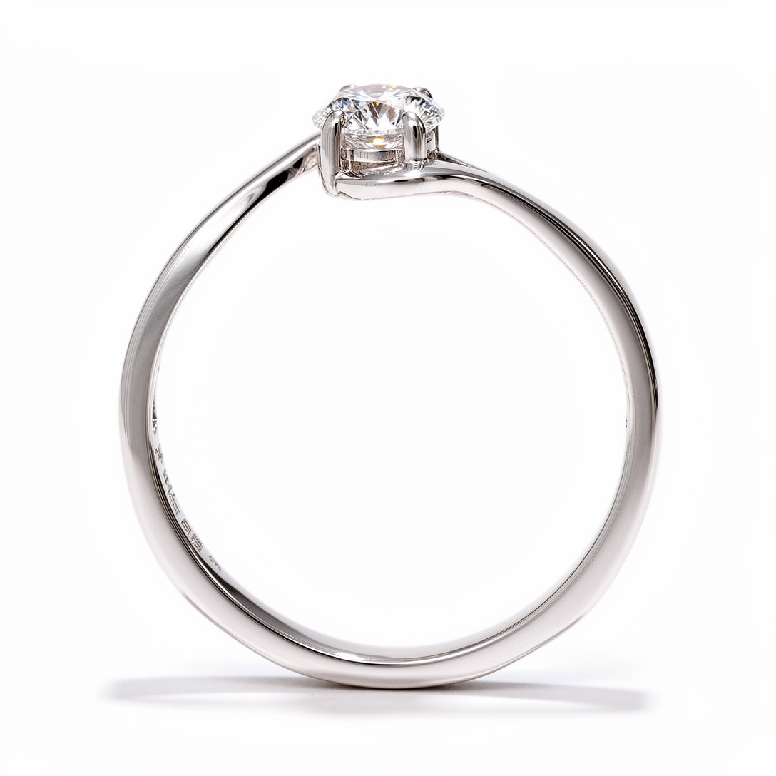 Anillo Cruzado de Plata