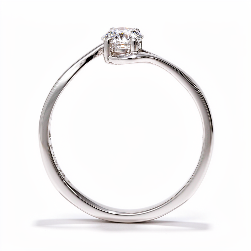 Anillo Cruzado de Plata