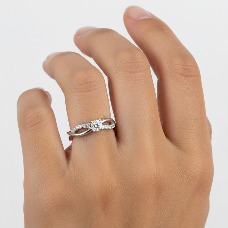 Anillo Infinito de Plata