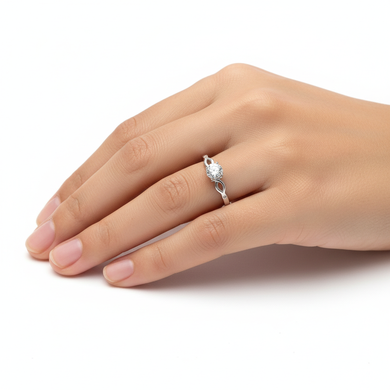 Anillo Infinito de Plata